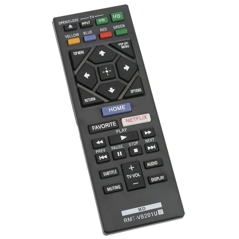 Beyution New RMT-VB201U Remote Control fit for Sony Blu-ray Discâ„¢ /DVD Player BD-BX370 BDP-3700 BDP-BX370 BDP-S1700 BDP-S1700ES BDP-S3700 BDP-S6700 UBP-X700 149312311 BDBX370 BDP3700 BDPBX370 (RMTVB201U) - Image 3